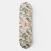 Skateboard Motif de brosse vertical dynamique (2) (Recto)