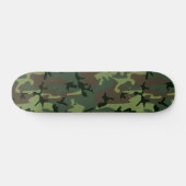 Skateboard Motif de brun de vert de Camo de camouflage (Horz)