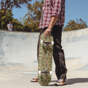 Skateboard Motif de camouflage militaire opérationnel