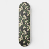 Skateboard Motif de camouflage numérique vert (Recto)