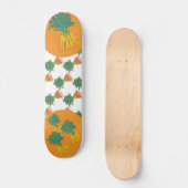 Skateboard Motif de carottes saines et gourmandes (Recto)