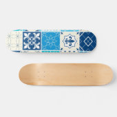 Skateboard Motif de carreaux en céramique (Horz)