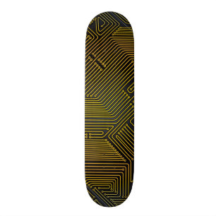 Skateboard Motif de carte d'ordinateur