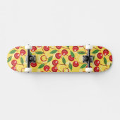Skateboard Motif de cerise (Horz)