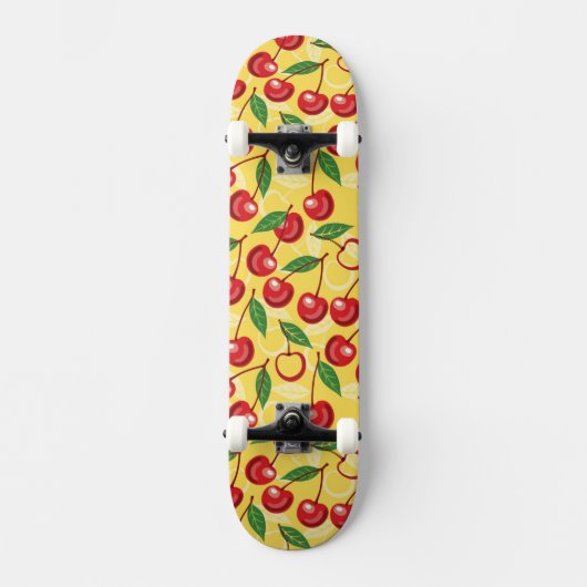 Skateboard Motif de cerise (Recto)