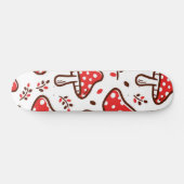Skateboard Motif de champignons (Horz)