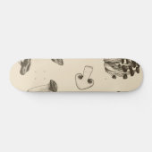 Skateboard Motif de champignons (Horz)
