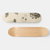 Skateboard Motif de champignons (Horz)