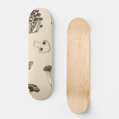 Skateboard Motif de champignons (Recto)