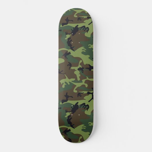 SKATEBOARD MOTIF DE CHASSE CAMOFLAGE (Recto)
