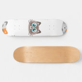 Skateboard Motif de chat (Horz)