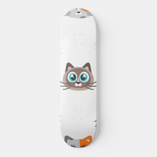Skateboard Motif de chat (Recto)