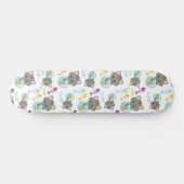Skateboard Motif De Chats, Chats Mignons, Chatons, Poisson (Horz)