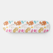 Skateboard Motif De Chats, Chats Mignons, Kitty, Chatons, Paw (Horz)