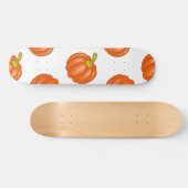 Skateboard Motif de citrouille (Horz)