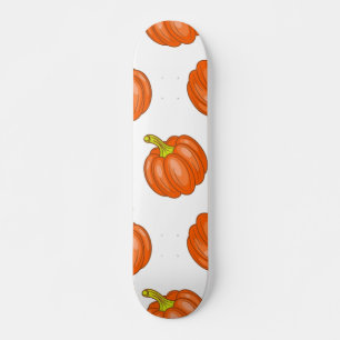 Skateboard Motif de citrouille