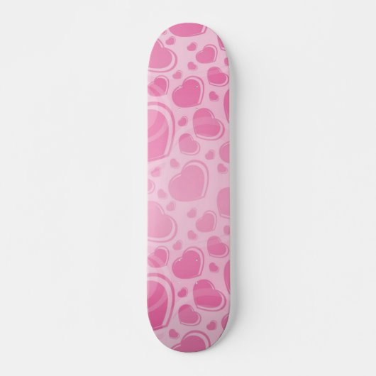Skateboard Motif de coeur (Devant)