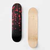 Skateboard Motif de coeur 24 (Recto)