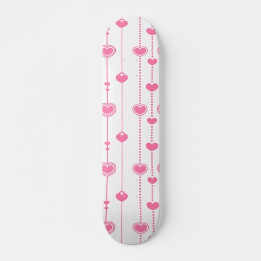 Skateboard Motif de coeur 26 (Devant)