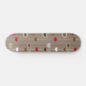 Skateboard Motif de coeur 29 (Horz)