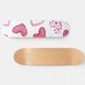 Skateboard Motif de coeur 36 (Horz)