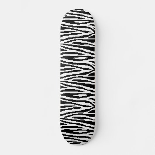 Skateboard motif de conception d'impression à 8 bits Pixel Ze (Recto)