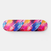 Skateboard motif de coups de pinceau 2 (Horz)