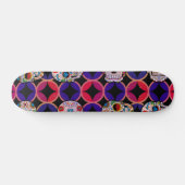 Skateboard Motif de crânes de sucre (Horz)
