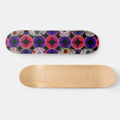 Skateboard Motif de crânes de sucre (Horz)