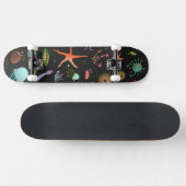 Skateboard Motif de créatures de mer (Horz)