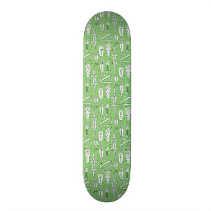 Skateboard Motif de crocodile de croquis