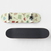 Skateboard Motif de cuisine (Horz)