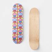 Skateboard Motif de cupcake adorable (Recto)