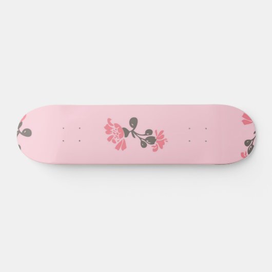 Skateboard Motif de fleurs (Horz)
