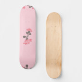 Skateboard Motif de fleurs (Recto)