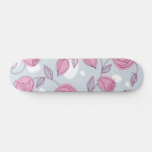 Skateboard Motif de fleurs (Horz)
