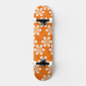 Skateboard Motif de fleurs (Recto)