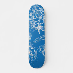 Skateboard Motif de fleurs