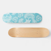 Skateboard Motif de fleurs (Horz)