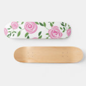Skateboard Motif de fleurs (Horz)