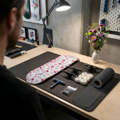 Skateboard Motif de fleurs roses
