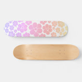 Skateboard Motif de fleurs - Skate (Horz)