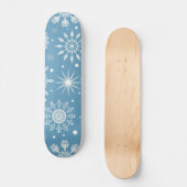 Skateboard Motif de flocon de neige (Recto)