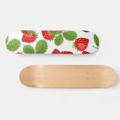 Skateboard Motif de fraises (Horz)
