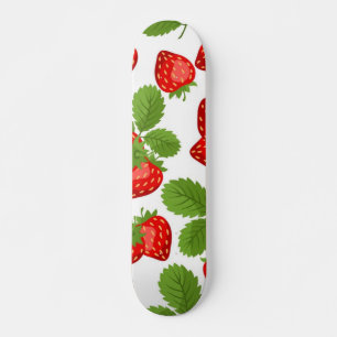 Skateboard Motif de fraises