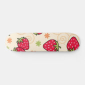 Skateboard Motif de fraises (Horz)