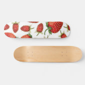Skateboard Motif de fraises (Horz)