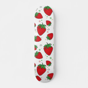 Skateboard Motif de fraises