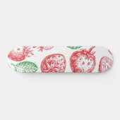 Skateboard Motif de fraises (Horz)
