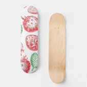 Skateboard Motif de fraises (Recto)